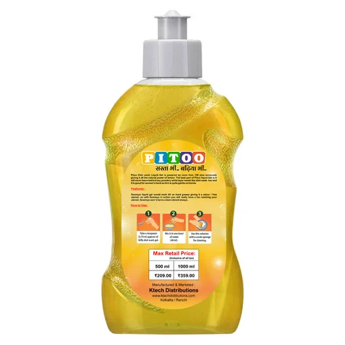 1L Pitoo Dishwash Liquid - Image 2